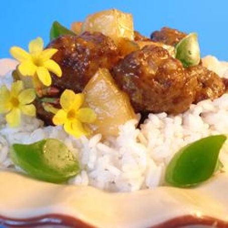 Waikiki-Style Meatballs