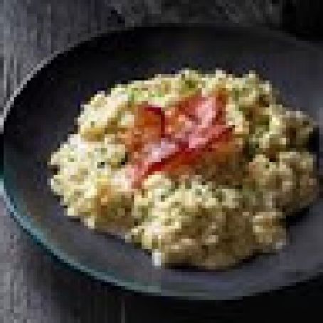 RISOTTO WITH MASCARPONE AND PROSCIUTTO