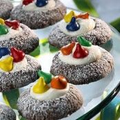 KISSABLES Chocolate Candies Thumbprint Cookies