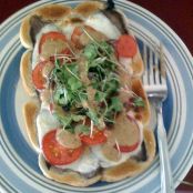 Open-face Roasted Beef with Horseradish Mustard Vinaigrette