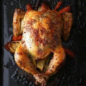 Roast Chicken with Sage and Garlic