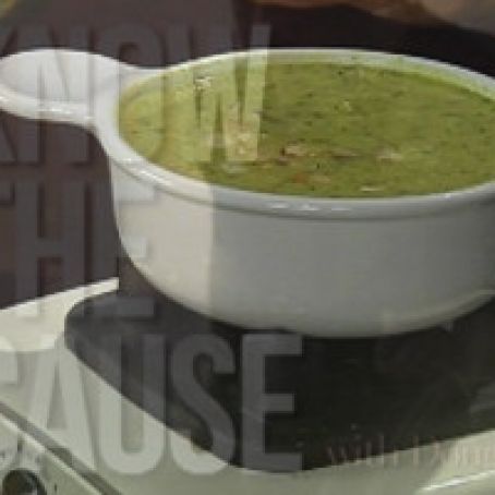 *Broccoli Almond Soup
