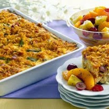 Asparagus, Ham and Egg Bake