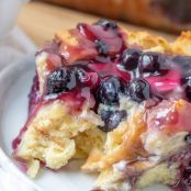 Overnight Blueberry French Toast Casserole