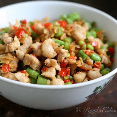 PORK - Stir-fried Pickled Radish with Pork