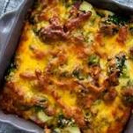 Cheesy Broccoli Bake