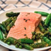 Olive Oil-Poached fish