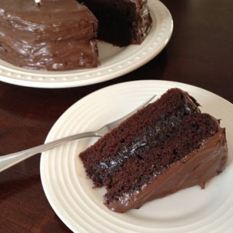 Gluten-, Dairy-, Egg-, Nut-Free Chocolate Cake