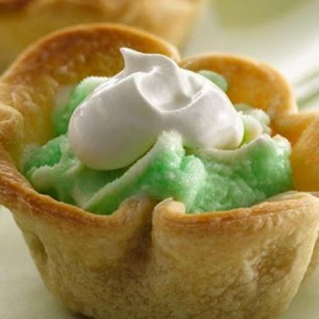 Lime Cooler Mini Ice Cream Pies