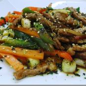 SALTEADO DE VERDURAS