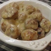 French Onion Meatballs