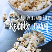HOMEMADE SWEET AND SALTY KETTLE CORN