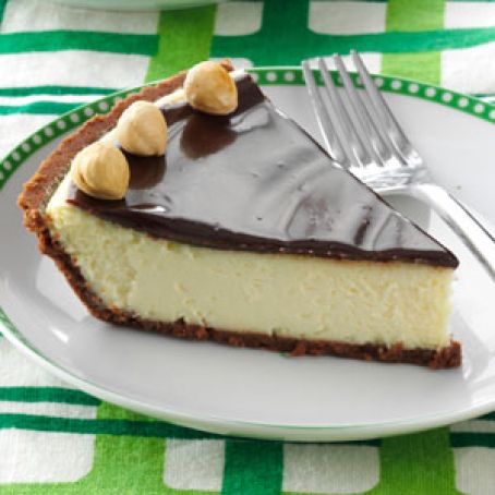 Italian Chocolate-Hazelnut Cheesecake Pie