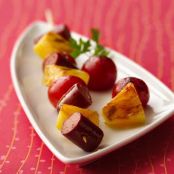 Fresh and Fruity Hot Dog Skewers