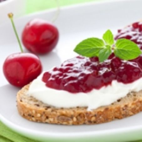 Cherry Pomegranate Cheese Spread