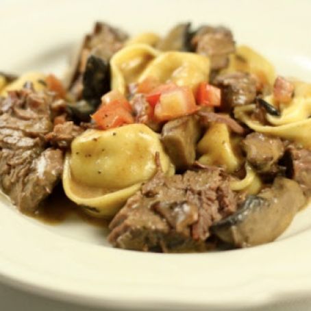 Braised Beef and Tortelloni