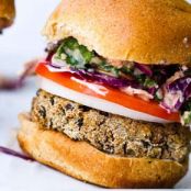 Sweet Potato Black Bean Burgers