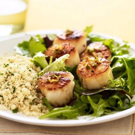 Citrus Scallops