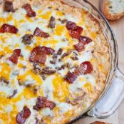 Bacon Double Cheese Burger Dip