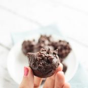quickbread - flourless blender chocolate banana mini muffins