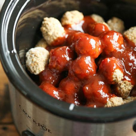 Crockpot Cocktail Meatballs