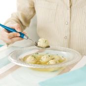 Chicken Motzag Ball Soup