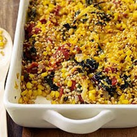 Vegetable Barley Casserole - Weight Watchers