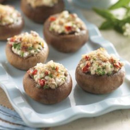 Cheesy Stuffed Mushrooms