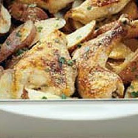 One-Pan Chicken and Potato Bake
