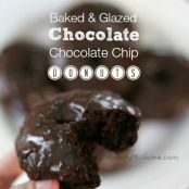 Baked & Glazed Chocolate Chocolate Chip Donuts {Gluten & Top 8 Allergy Free}