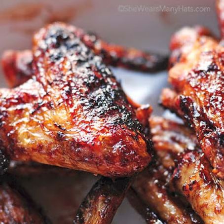 Sweet and Spicy Chicken Wings
