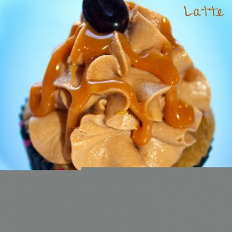 Caramel Creme Latte Cupcake