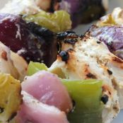 Marinated Greek Chicken Kabobs