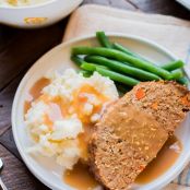 Slow Cooker Stove-Top Stuffing Turkey Meatloaf