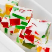 Low Carb Stained Glass Window Jello
