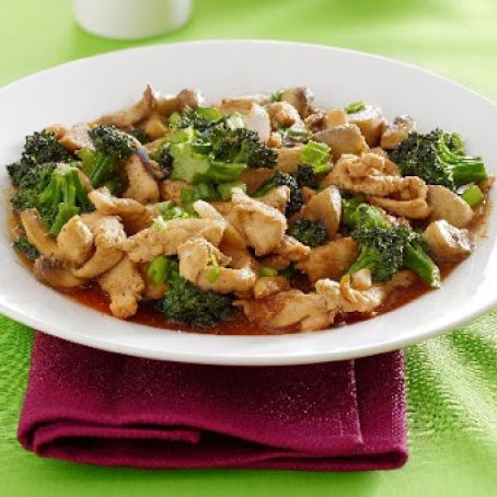 Pat's Broccoli and Chicken Stir-Fry
