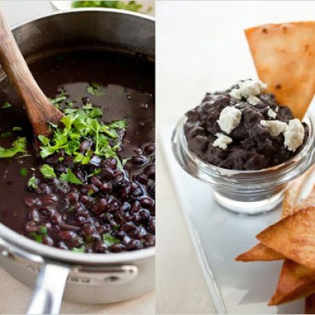 REFRIED BLACK BEANS