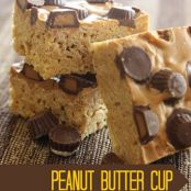 Peanut Butter Cup Rice Krispie Treats