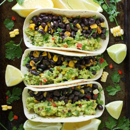 Loaded Guacamole Tacos