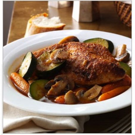 Savory Braised Chicken with Vegetables Recipe