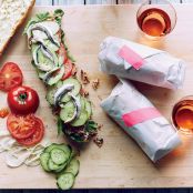 Provençal Tuna Sandwiches with Fennel Mayo