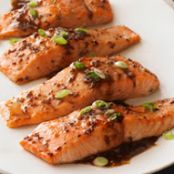 Maple-Balsamic Salmon Fillets