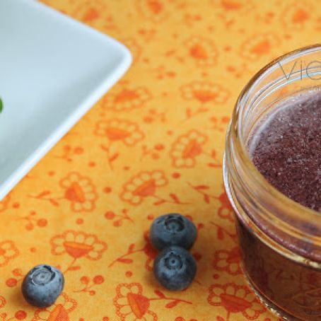 Blueberry Flax Vinaigrette
