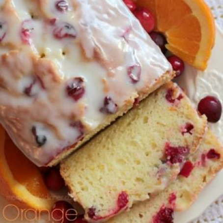 Orange Cranberry Loaf Cake