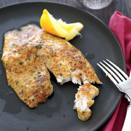 Tilapia - Parmesan Crusted