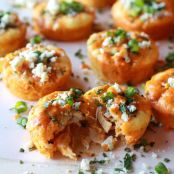 Impossibly Easy Mini Buffalo Chicken Pies