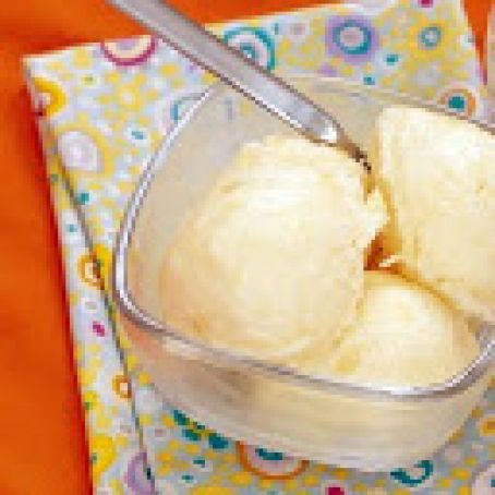 Pineapple Coconut Sherbet