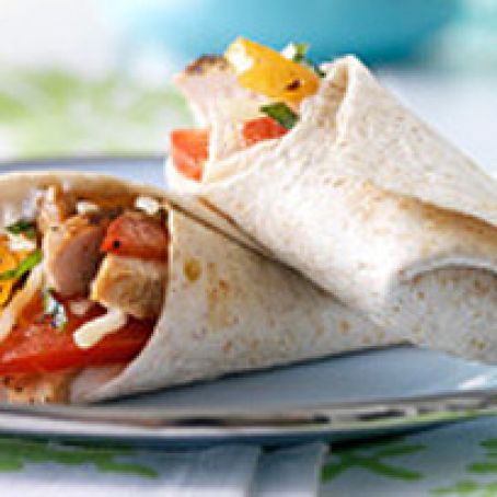 Balsamic Mozzarella Chicken Wrap