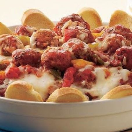 Meatball Sandwich Casserole