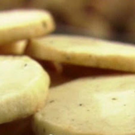 Rosemary Parmesan Shortbread*